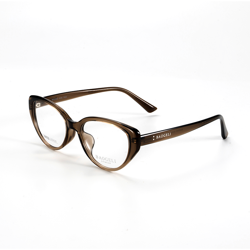 Gọng kính mắt lưới trơn EMS Playful Cat-Eye