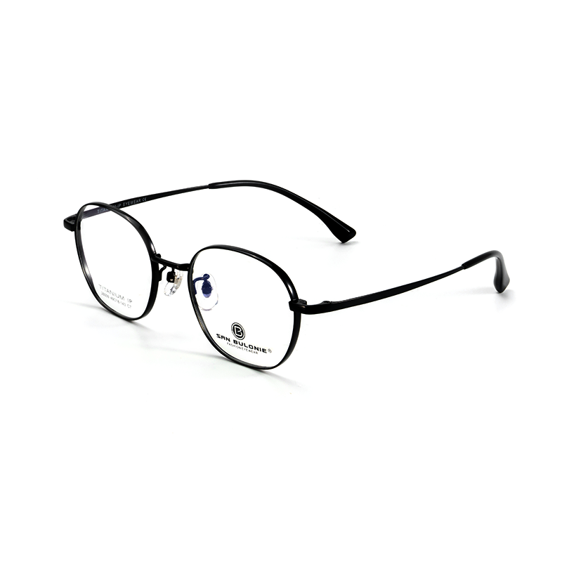 Gọng kính vuông thanh lịch bằng titan SAN BULONIE